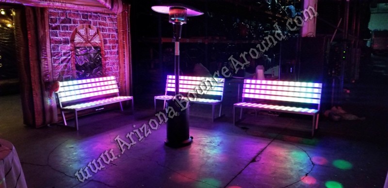LED Park Benchs for rent in Phoenix Arizona.JPG